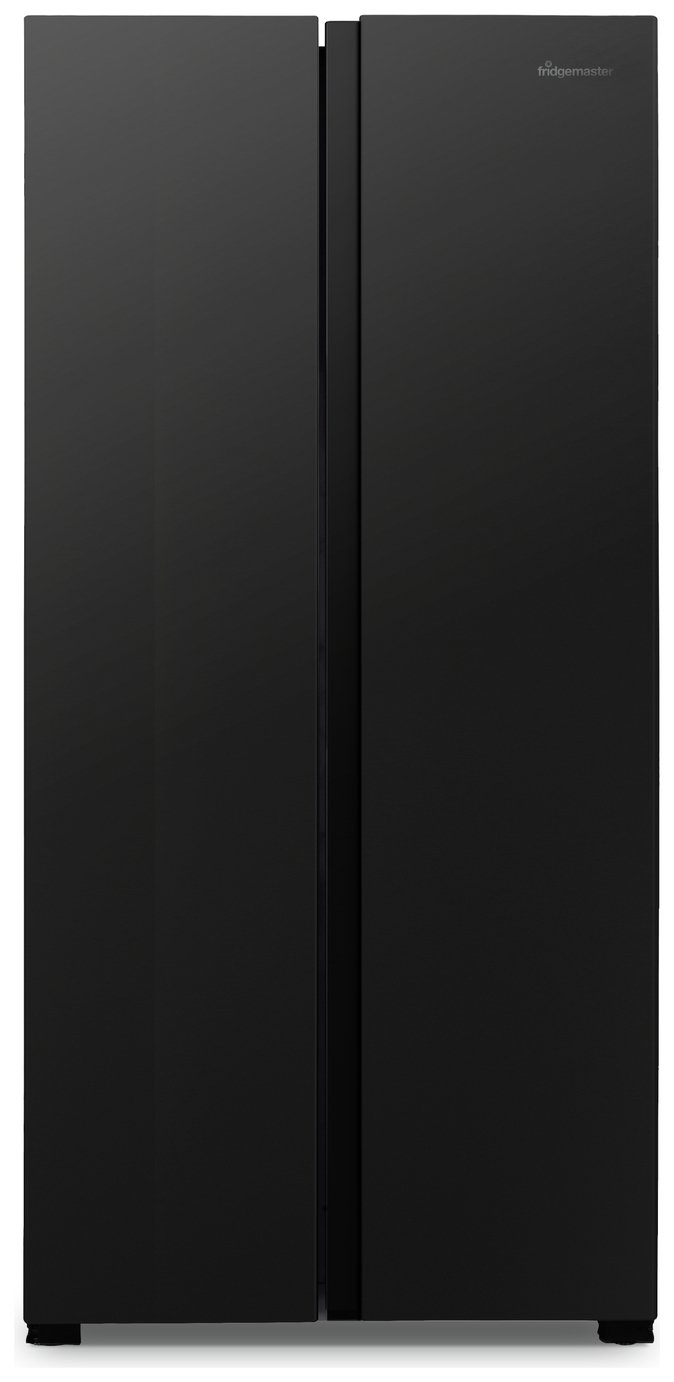 Fridgemaster MS83430EB American Fridge Freezer - Black