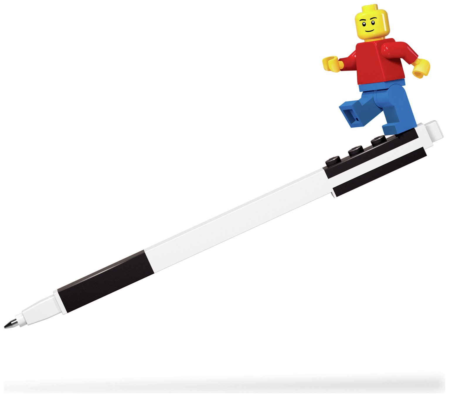 Lego 2.0 Gel Pen With Minifigure - Black