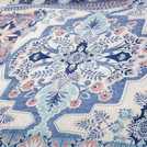 Buy Catherine Lansfield Boho Patchwork Blue Bedding Set - Double