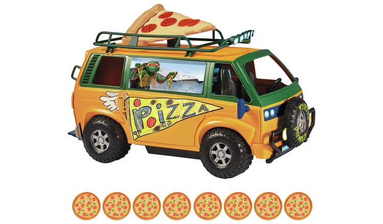 Buy Teenage Mutant Ninja Turtles Pizza Delivery Van Playsets and