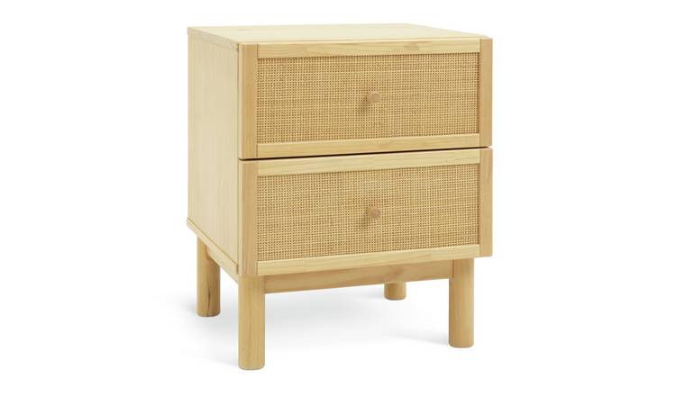 Habitat Simone 2 Drawer Bedside Table