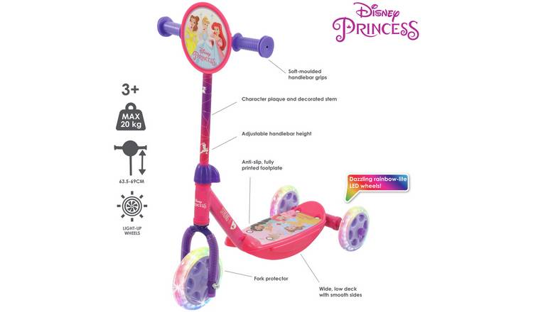 Buy Disney Princess Tri-Lite Scooter, Kids scooters