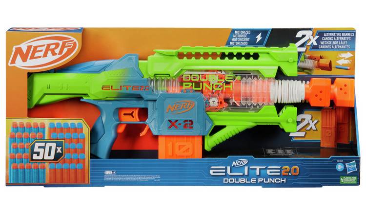 Buy Nerf Elite 2.0 Double Punch Blaster, Nerf and blasters