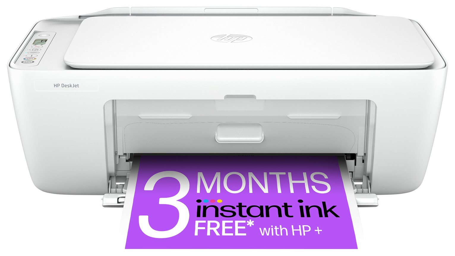 HP DeskJet 2810e AiO Wireless Printer & 3 Months Instant Ink