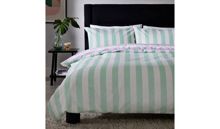 Habitat Trend Wide Stripe Bedding Set - King size