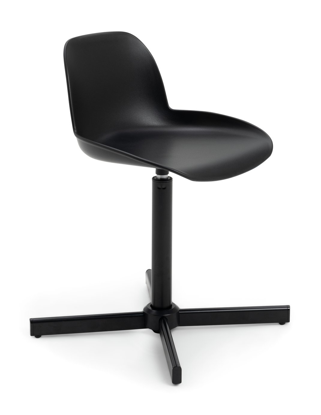 Habitat Nova Plastic Office Chair - Black