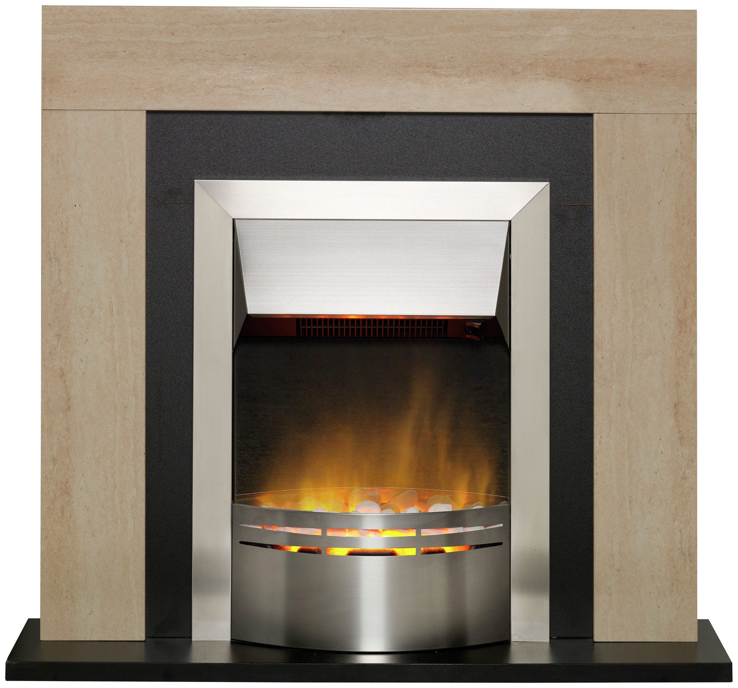 Dimplex Marbello Electric Fire Suite - Marble Effect
