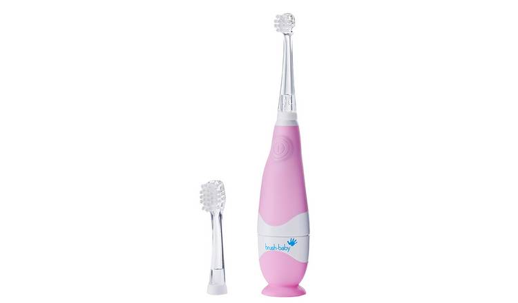 brush-baby Sonic Kids Electric Toothbrush - Pink