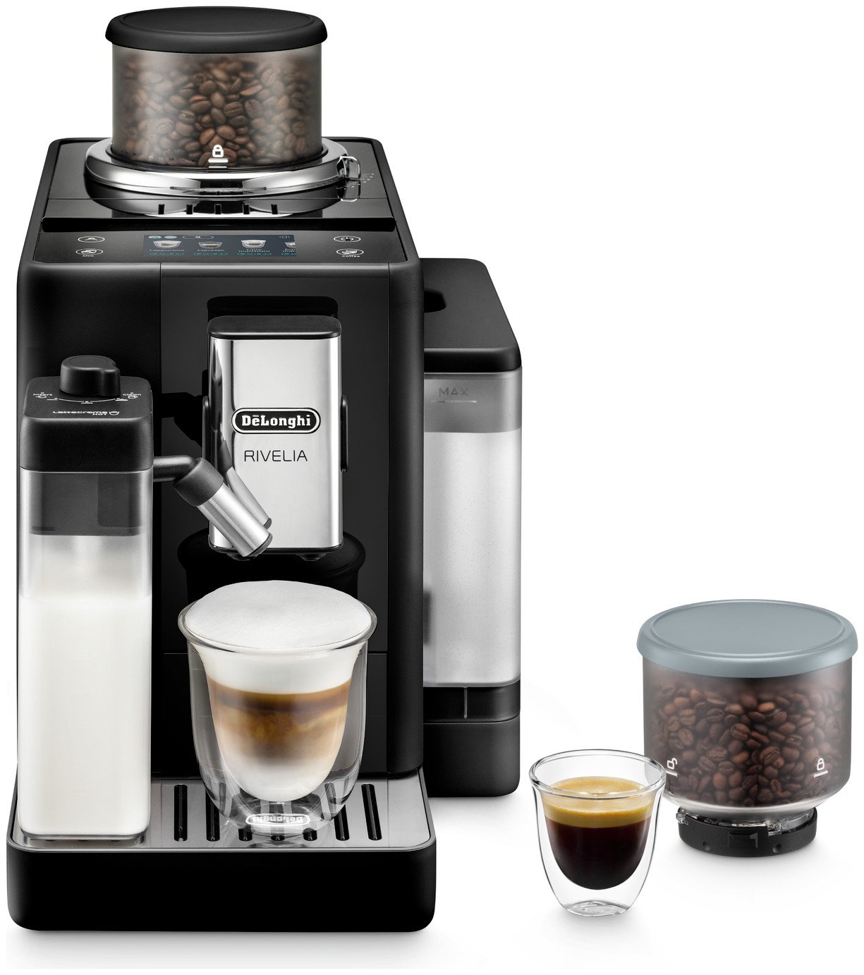 De'Longhi Rivelia Bean to Cup Coffee Machine - Black