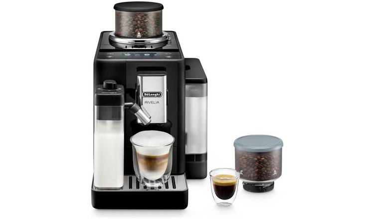 Buy De Longhi Rivelia Bean to Cup Coffee Machine Black Coffee