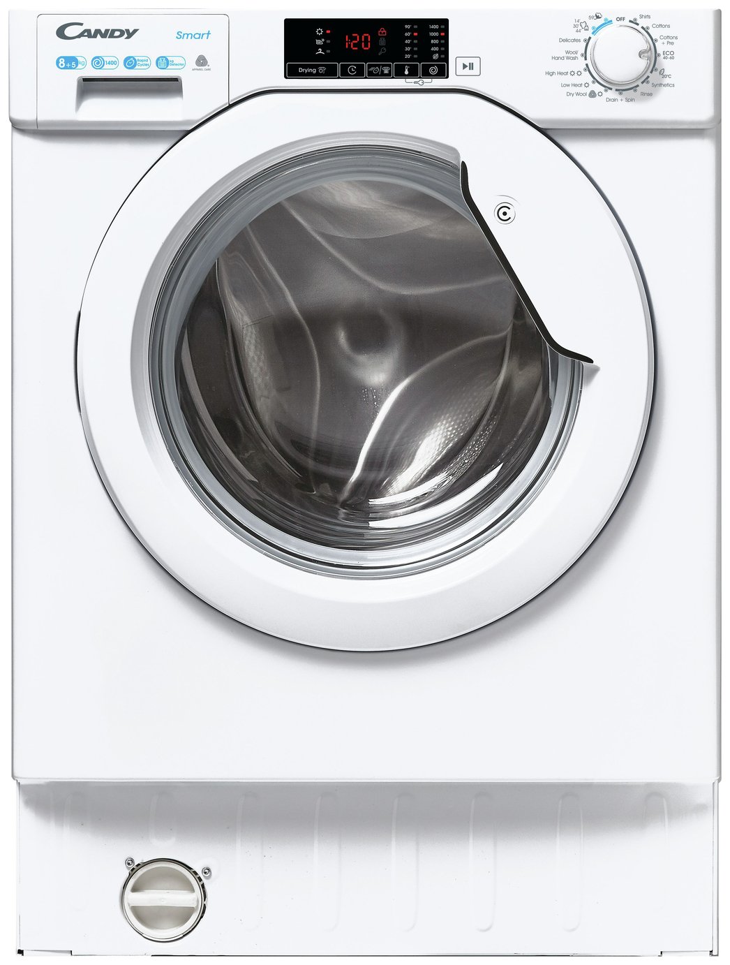 Candy CBD 485D1E/1 8/5KG Integrated Washer Dryer - White