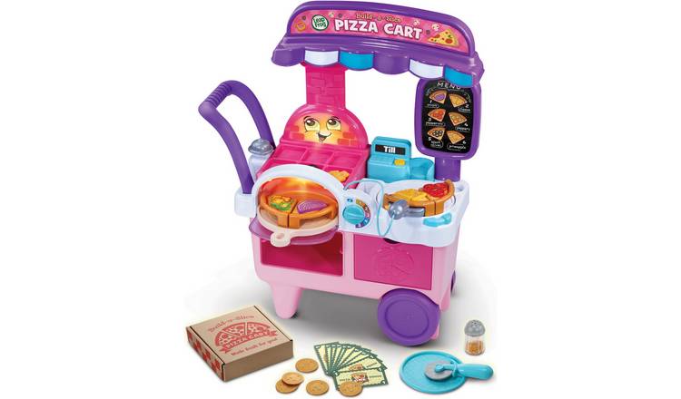 Leapfrog Build a Slice Pizza Cart - Pink