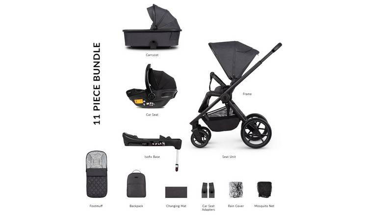 Venicci Tinum Edge Travel System - Charcoal