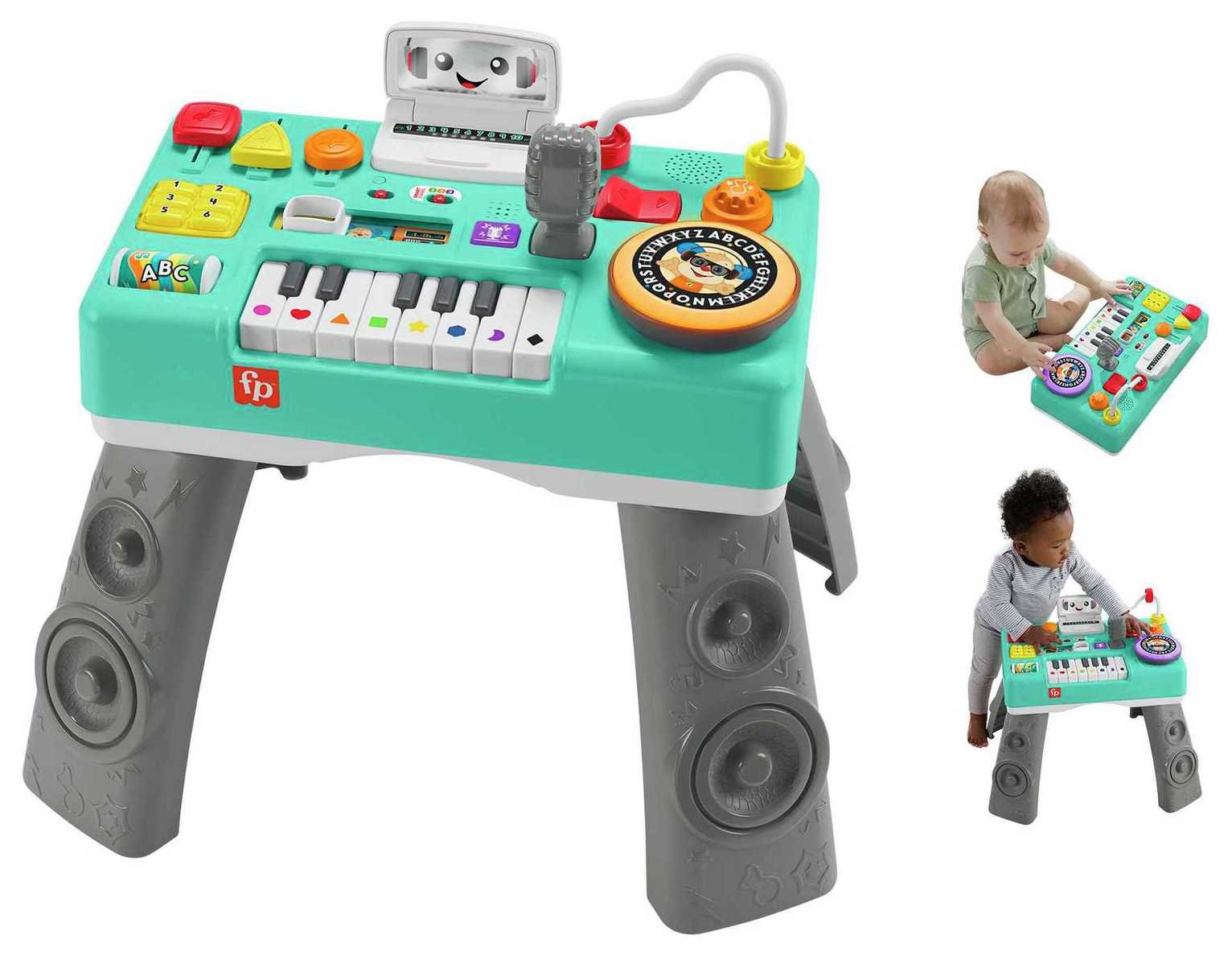 Fisher-Price Laugh & Learn DJ Table Musical Learning Toy