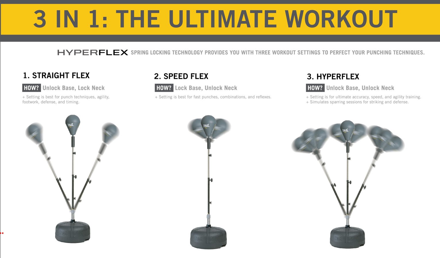 Everlast Everlast Hyperflex Strike Bag Thailand | Free-Standing Reflex