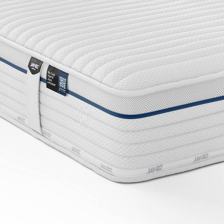 Jay-Be Bio Cool Hybrid 2000 Pocket Mattress- Double 0