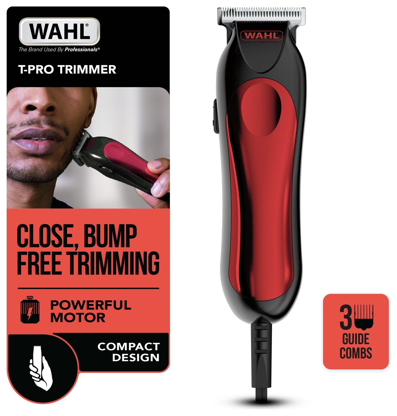 Wahl T-Pro Beard & Stubble Trimmer 9307-5317X