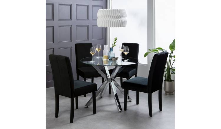 Glass deals tables argos