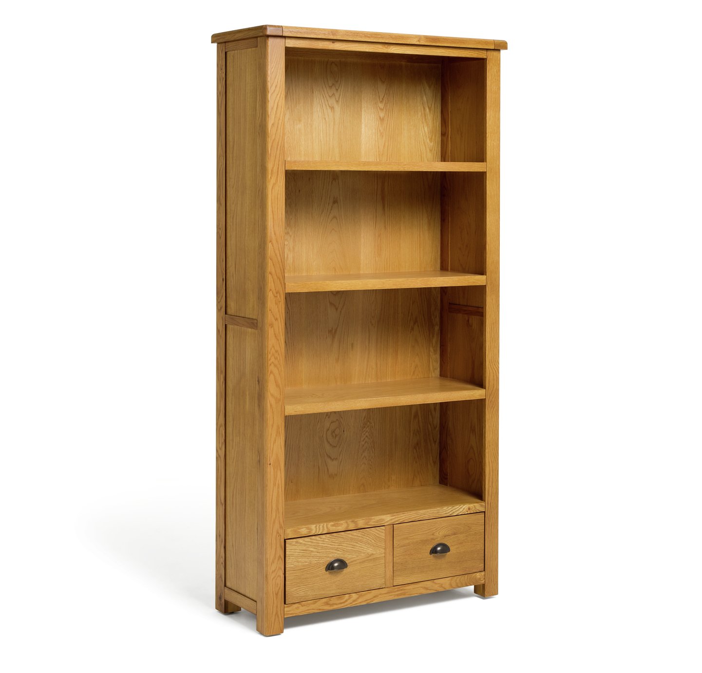 Habitat Kent Tall Oak Veneer Bookcase