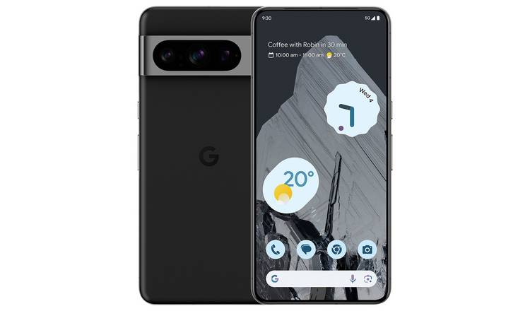 SIM Free Google Pixel 8 Pro 5G 128GB AI Phone Obsidian