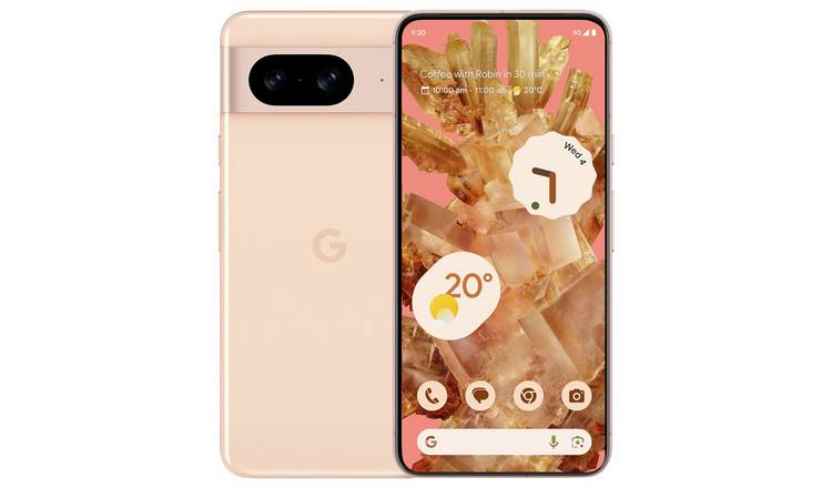 Buy SIM Free Google Pixel 8 5G 256GB AI Mobile Phone - Rose