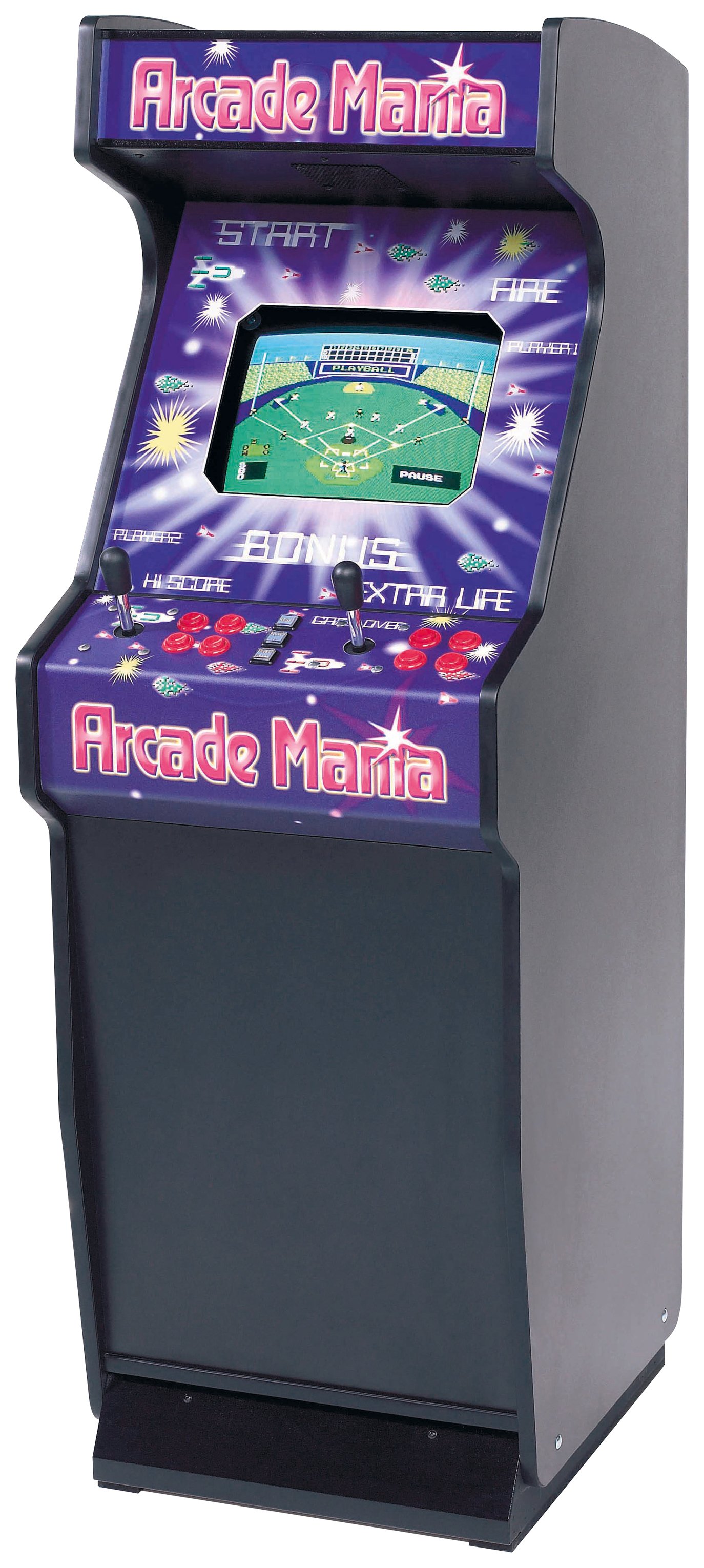 Arcade Mania 75 in 1 Freestanding Game Machine.