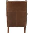 Buy Argos Home Argyll Studded Leather High Back Chair - Tan | Armchairs