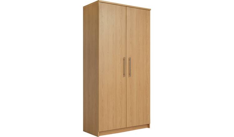 Argos solid deals wood wardrobe