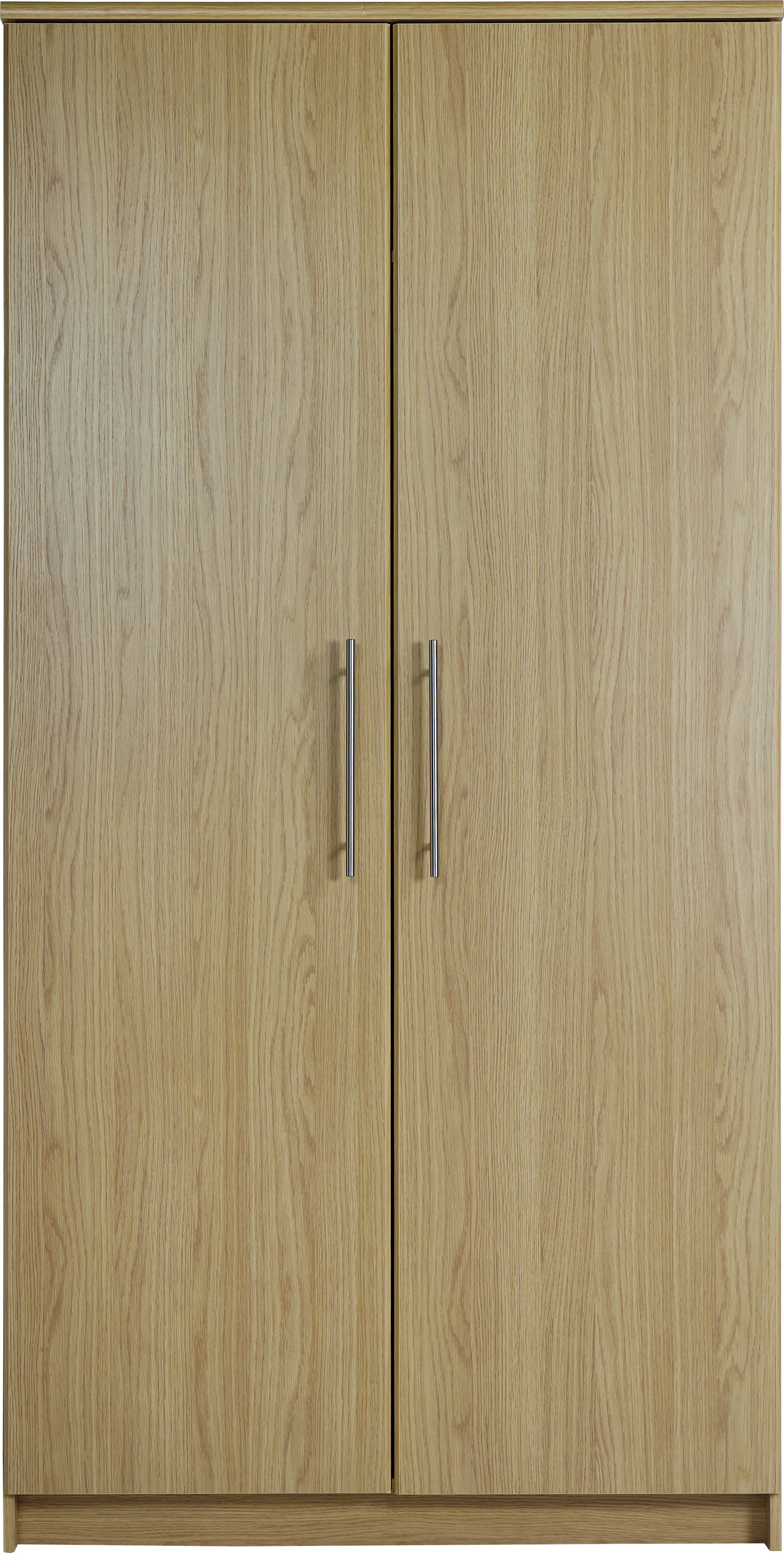 Argos Home Normandy 2 Door Wardrobe - Oak Effect