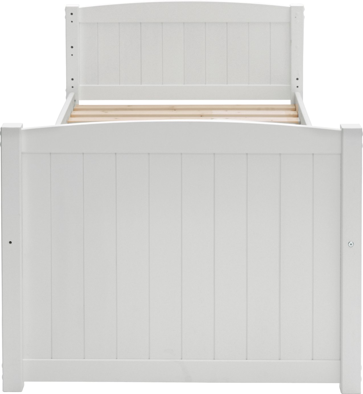 Argos Home Leigh White Detachable Single Bunk Bed Frame Review