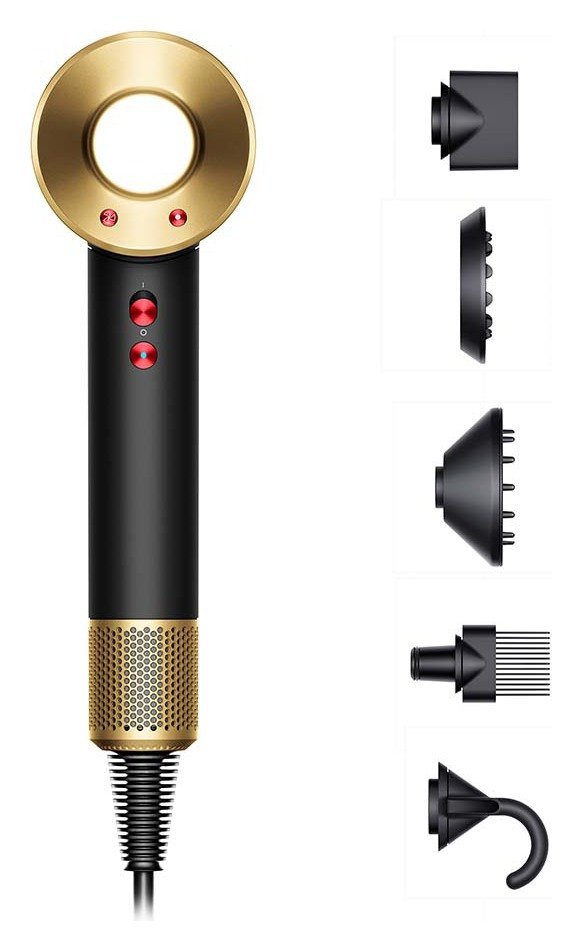 Dyson Supersonic Hair Dryer - Black/Gold