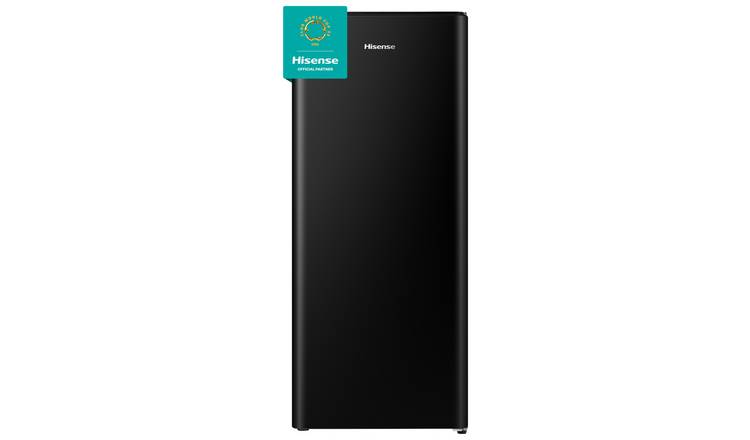 Hisense RR220D4BBE Freestanding Retro Fridge - Black 