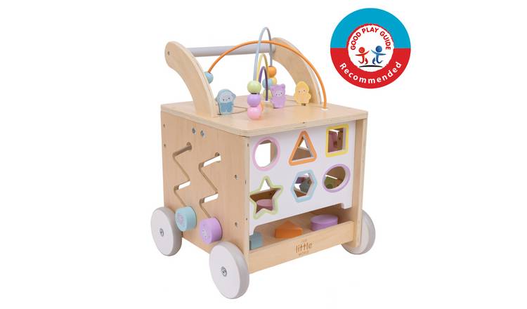 Our Little World  Wooden Sensory Activity Baby Walker