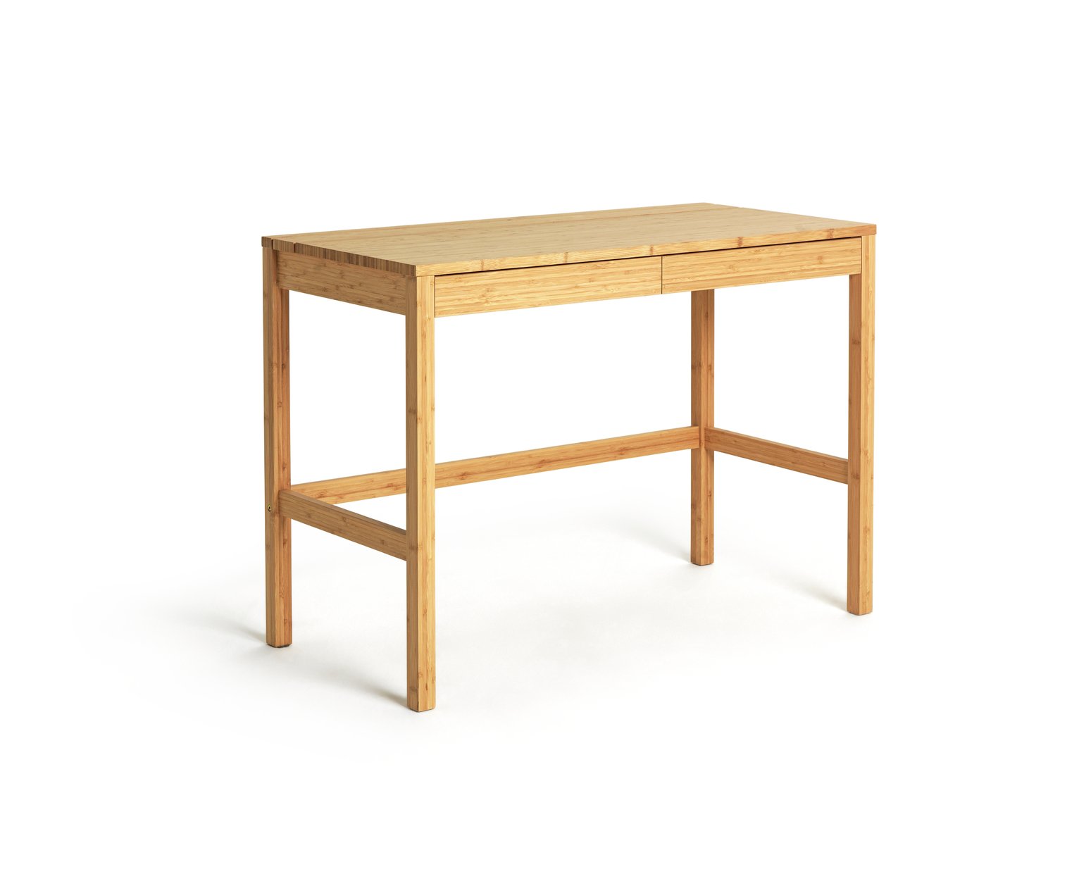 Habitat Eave 2 Drawer Office Desk - Natural