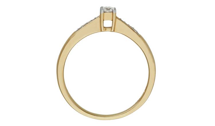 Argos gold rings on sale sale