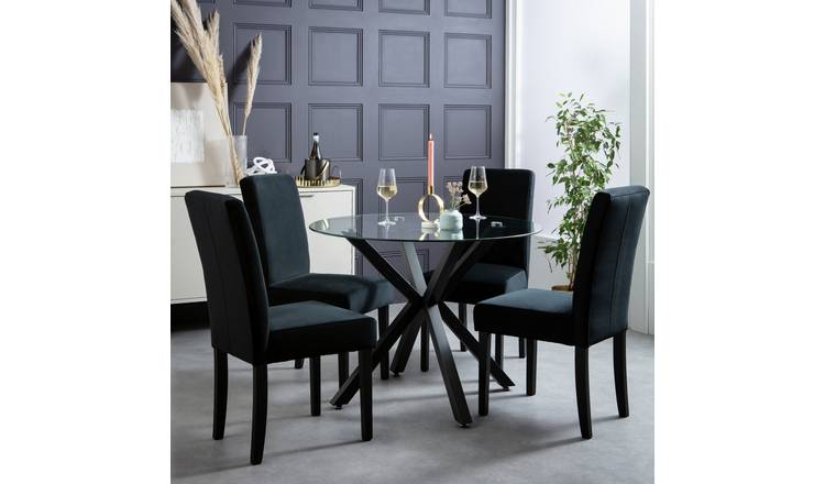 Argos dining deals chairs and table