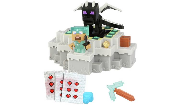 Minecraft Ultimate Ender Dragon Figure with Steve Action Figure