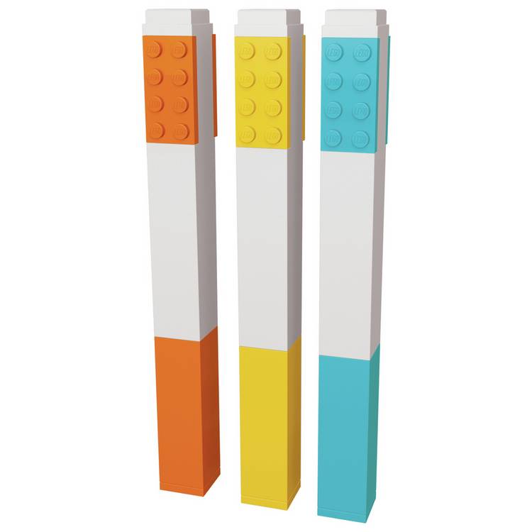 LEGO 2.0 Pack of 3 Highlighter  0