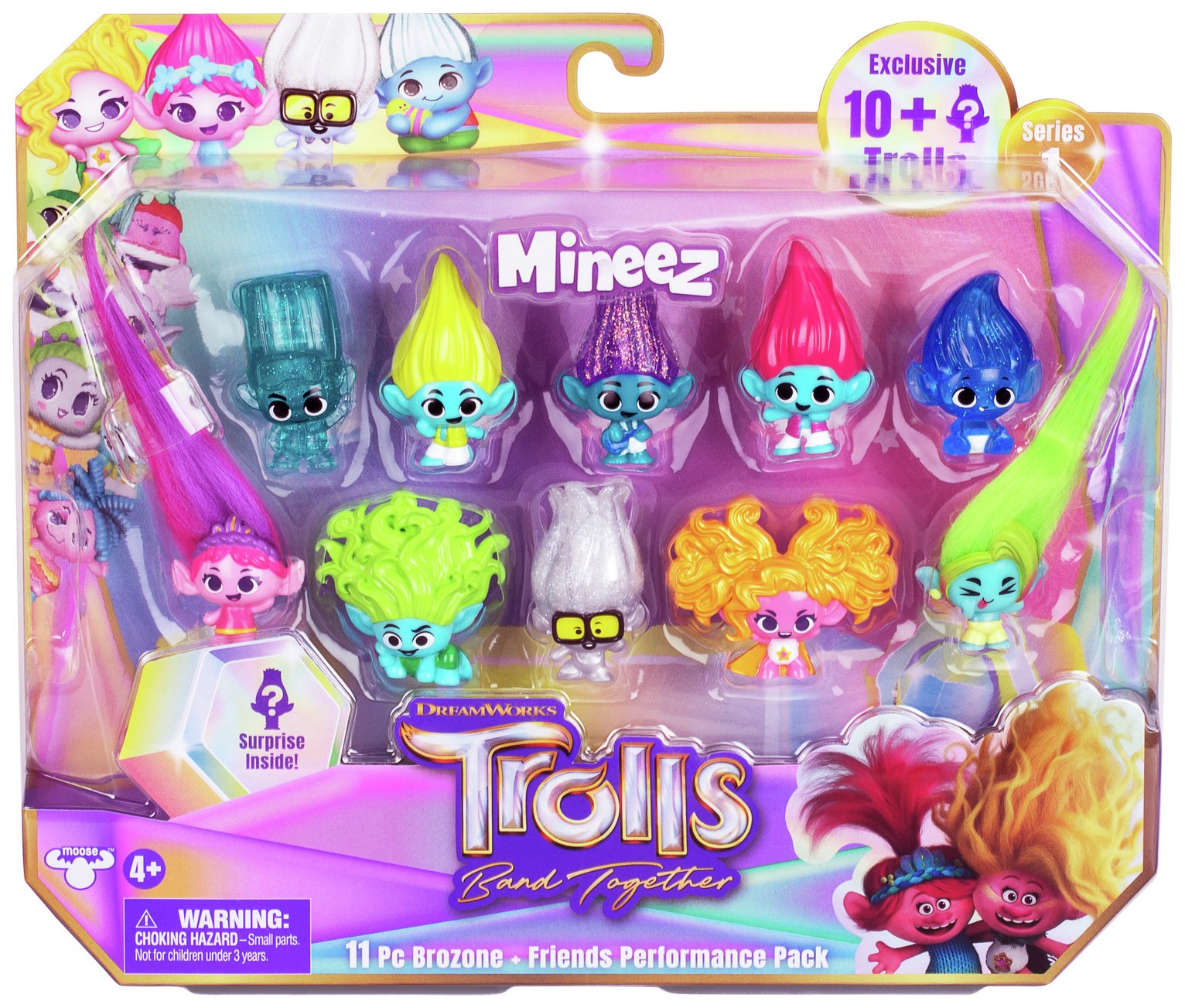 DreamWorks Trolls Band Together Mineez 11pc Performance Pack (3282337 ...