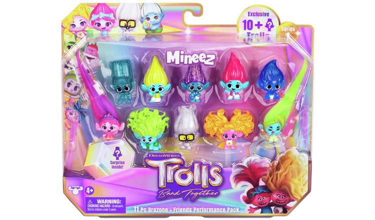 Dreamworks Trolls 3 Band Together Mineez 5-Pack