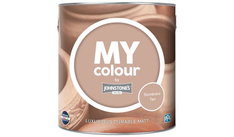 Johnstone My Colour Durable Matt Paint 2.5L - Sombrero Tan