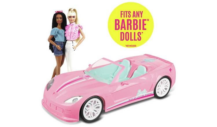 Radio control hot sale barbie car