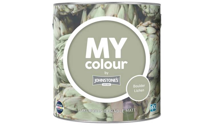 Johnstone My Colour Durable Matt Paint 2.5L - Boulder Lichen