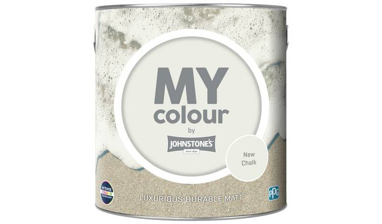 Johnstone My Colour Durable Matt Paint 2.5L - New Chalk