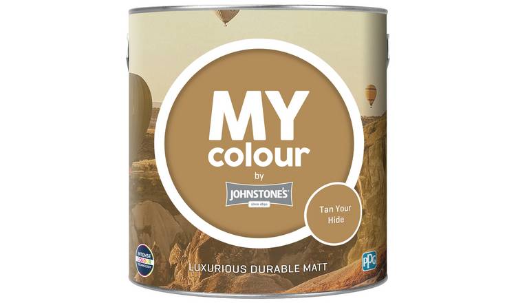 Johnstone My Colour Durable Matt Paint 2.5L - Tan Your Hide