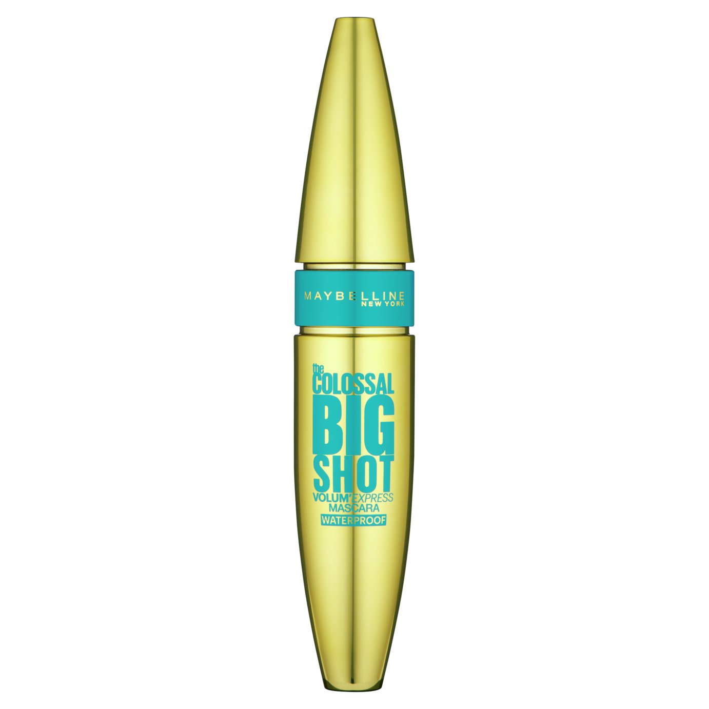 Maybelline Colossal Big Shot Mascara – Wasserfest, Schwarz, 9,5 Ml, Für Mega-Volumen