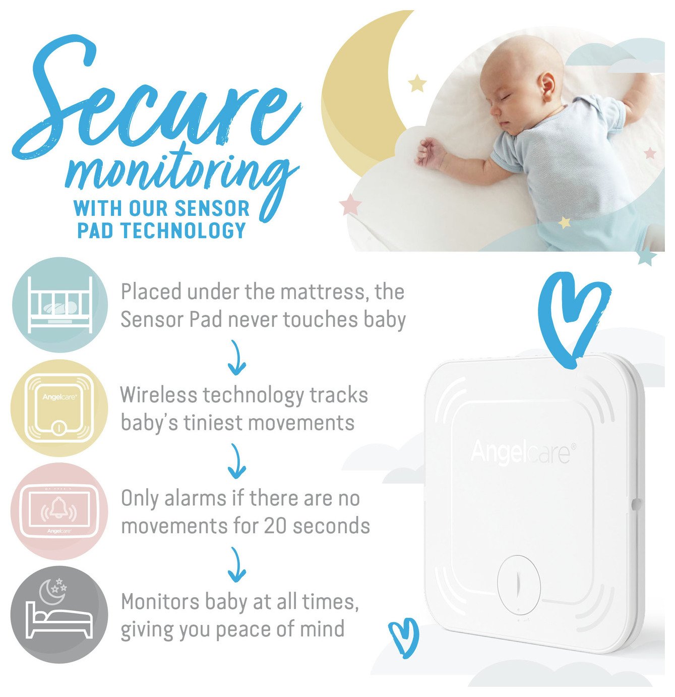 argos angelcare baby monitor