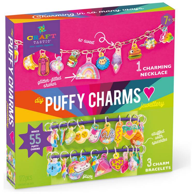 Ann Williams Craft-Tastic Puffy Charms Jewellery Kit 0