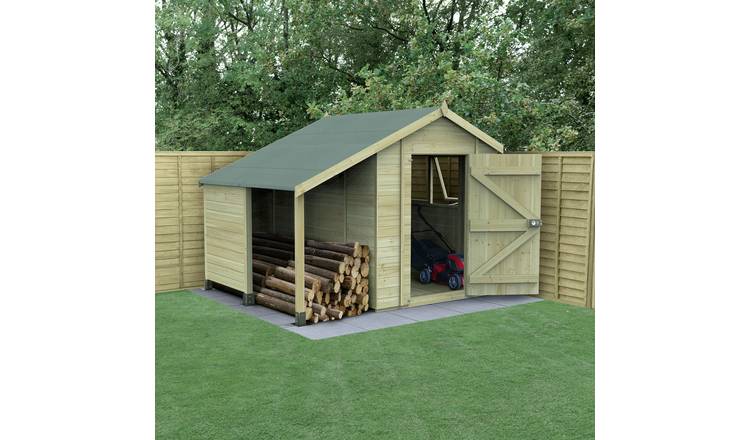 Forest Timberdale Apex Shed - 6 x 8ft