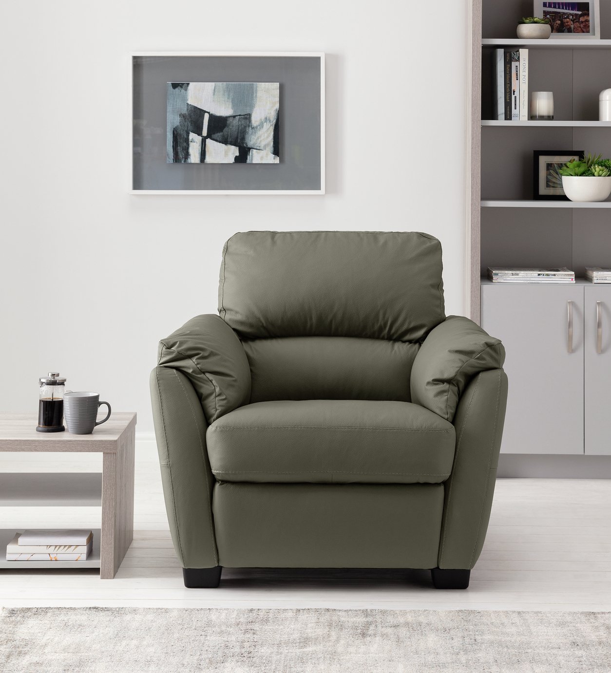 Argos Home New Trieste Leather Mix Armchair Review